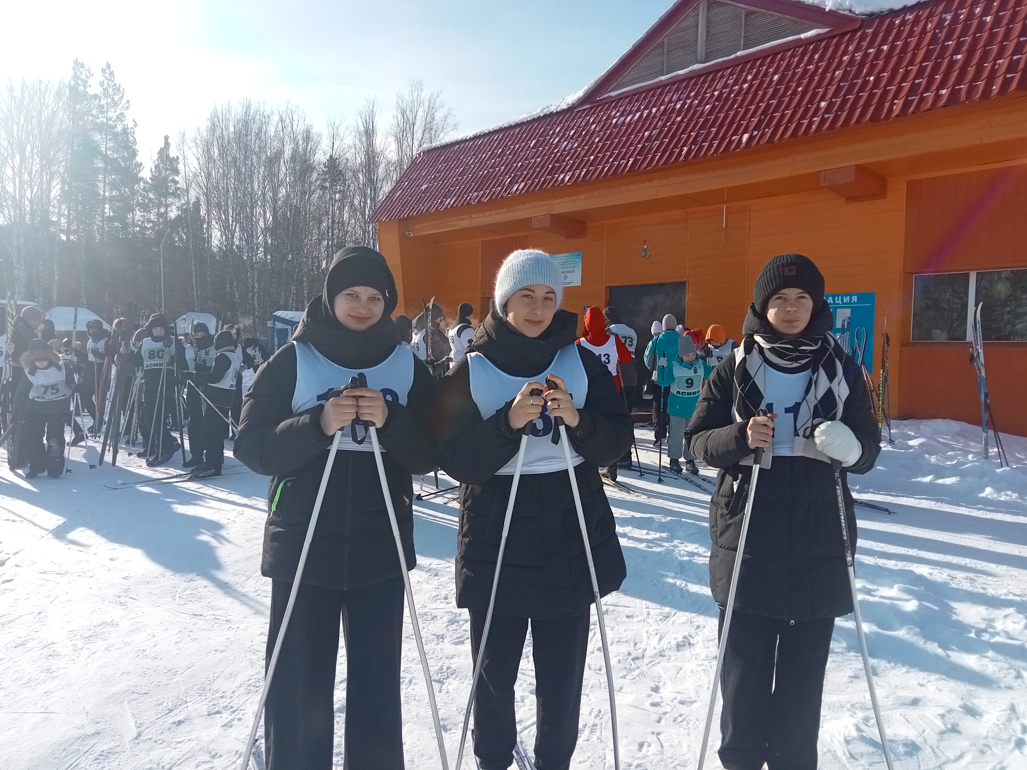 Первенство Асиновского района по лыжным гонкам.