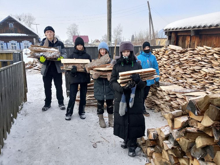 Школьные волонтеры "Звезды добра" в деле!.